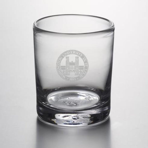 WashU Double Old Fashioned Glass by Simon Pearce Shot #2