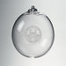 WashU Glass Ornament by Simon Pearce