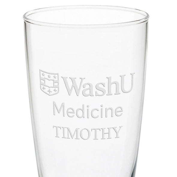WashU Medicine 20oz Pilsner Glasses - Set of 2 Shot #3