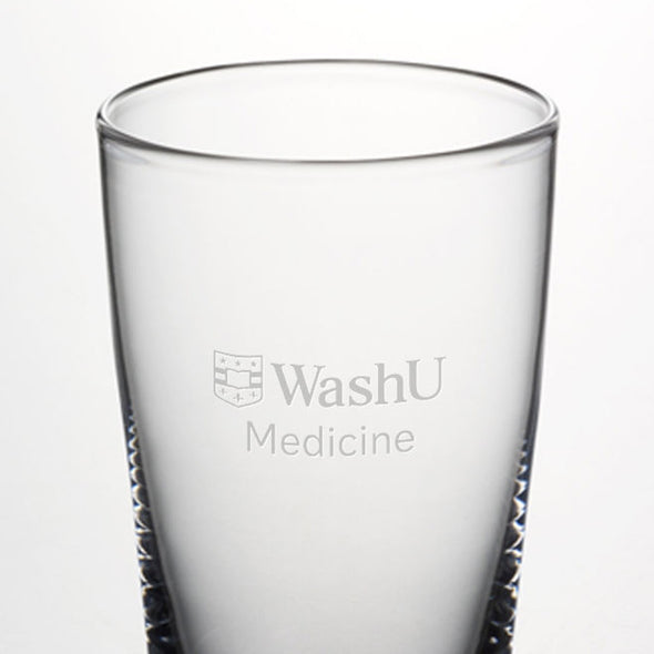 WashU Medicine Ascutney Pint Glasses by Simon Pearce Shot #2