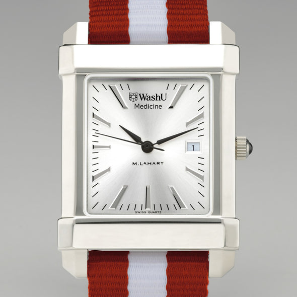WashU Medicine Collegiate Watch with RAF Nylon Strap for Men Shot #1