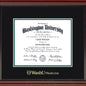 WashU Medicine Diploma Frame, the Fidelitas Shot #2