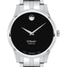 WashU Medicine Men's Movado Collection Stainless Steel Watch with Black Dial