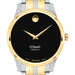 WashU Medicine Men's Movado Collection Two-Tone Watch with Black Dial
