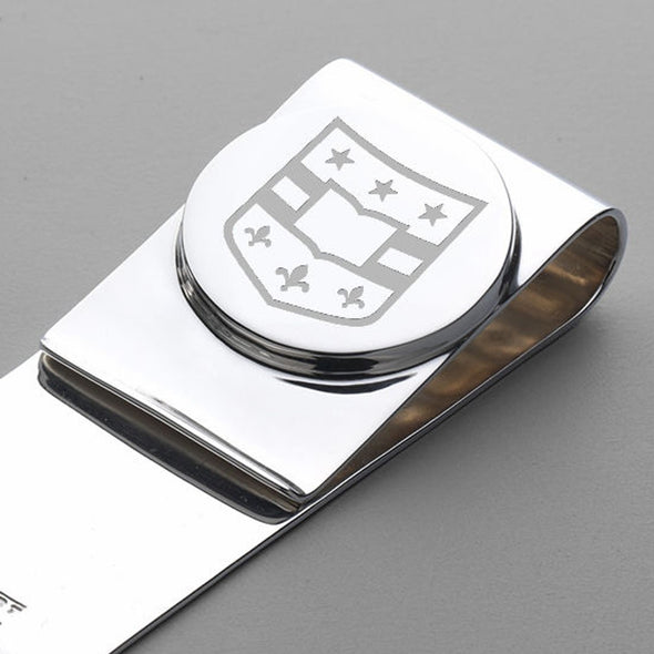 WashU Medicine Sterling Silver Money Clip Shot #2