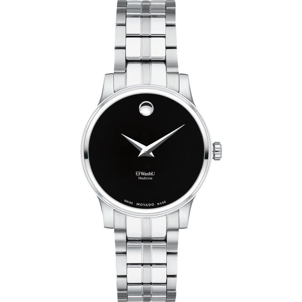 WashU Medicine Women's Movado Stainless Steel Watch with Black Dial Shot #2