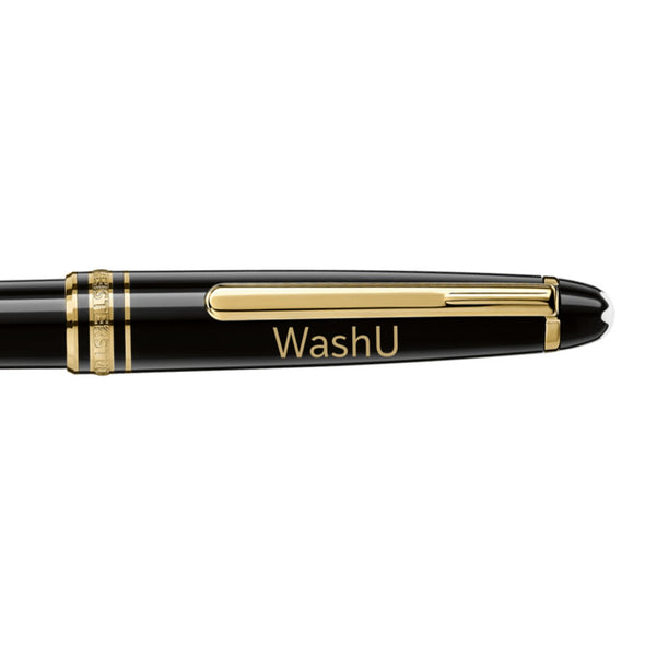 WashU Montblanc Meisterstück Classique Ballpoint Pen in Gold Shot #2