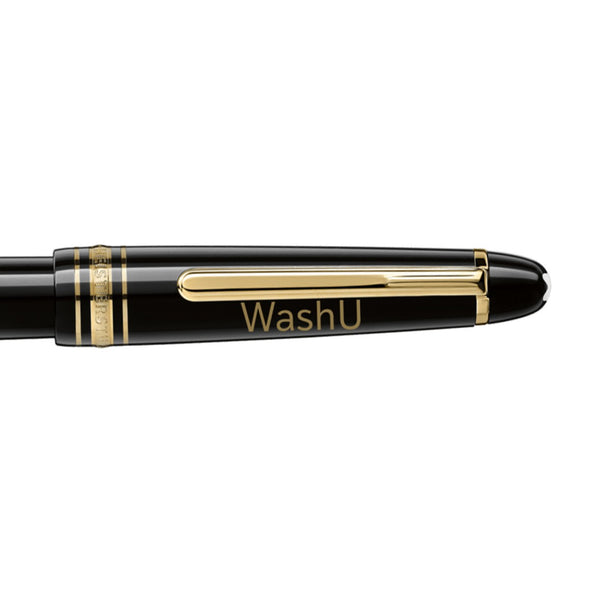 WashU Montblanc Meisterstück Classique Fountain Pen in Gold Shot #2