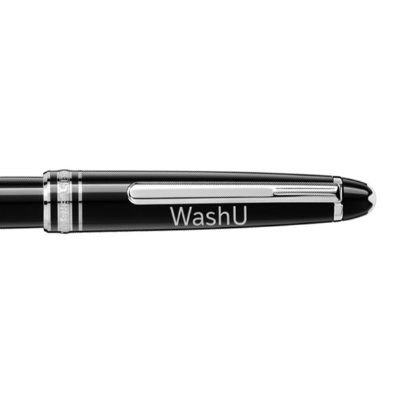 WashU Montblanc Meisterstück Classique Rollerball Pen in Platinum Shot #2