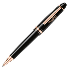 WashU Montblanc Meisterstück LeGrand Ballpoint Pen in Red Gold Shot #1