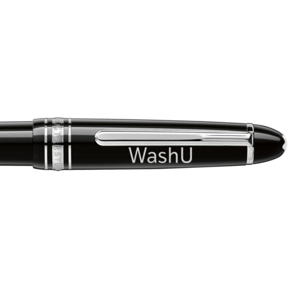WashU Montblanc Meisterstück Midsize Platinum-Coated Ballpoint Pen Shot #2