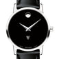 WashU Women's Movado Museum with Leather Strap Shot #1
