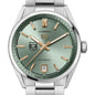 WashU Women's TAG Heuer Steel Carrera Automatic with Green Dial Shot #1