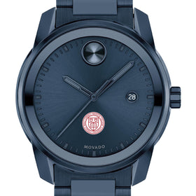 Weill Cornell Medicine Men's Movado BOLD Blue Ion with Date Window Shot #1