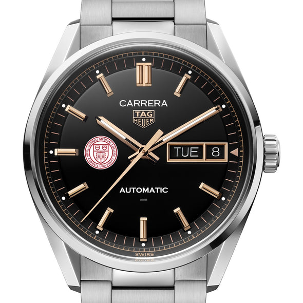 Weill Cornell Men's TAG Heuer Carrera Day-Date Automatic with Black Dial Shot #1