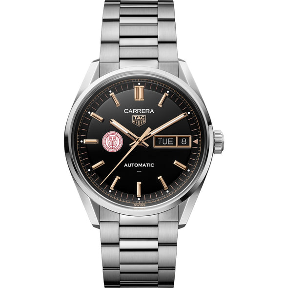 Weill Cornell Men's TAG Heuer Carrera Day-Date Automatic with Black Dial Shot #2