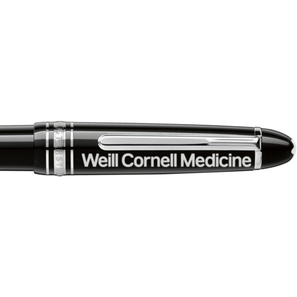 Weill Cornell Montblanc Meisterstück Midsize Platinum-Coated Ballpoint Pen Shot #2