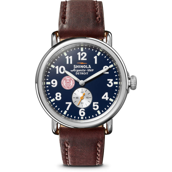 Weill Cornell Shinola Watch, The Runwell 41 mm Midnight Blue Dial Shot #2