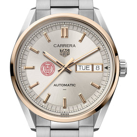 Weill Cornell TAG Heuer Carrera Automatic Day-Date 18K 5N Rose Gold Shot #1