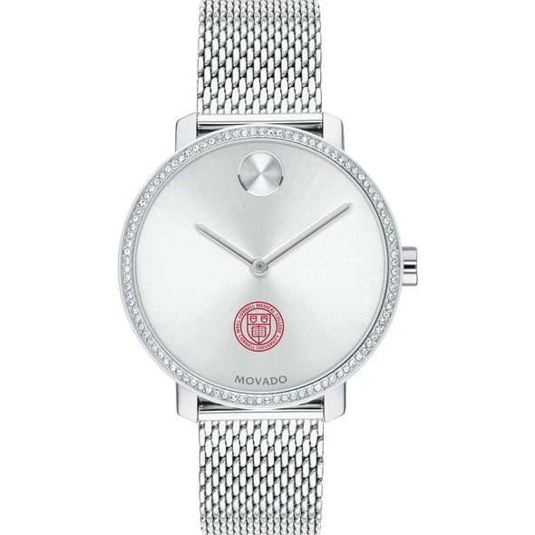 Weill Cornell Women's Movado Bold with Crystal Bezel & Mesh Bracelet Shot #2