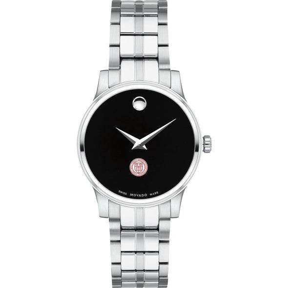 Weill Cornell Women's Movado Stainless Steel Watch with Black Dial Shot #2