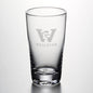 Wesleyan Ascutney Pint Glass by Simon Pearce Shot #1