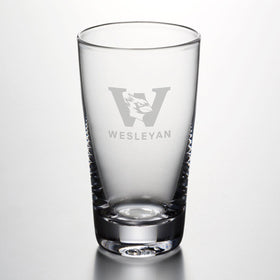 Wesleyan Ascutney Pint Glass by Simon Pearce Shot #1