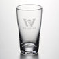 Wesleyan Ascutney Pint Glass by Simon Pearce Shot #1