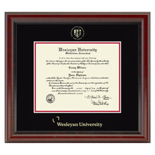 Wesleyan Diploma Frame, the Fidelitas Shot #1