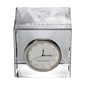 Wesleyan Glass Desk Clock by Simon Pearce Shot #1