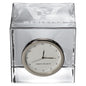 Wesleyan Glass Desk Clock by Simon Pearce Shot #2
