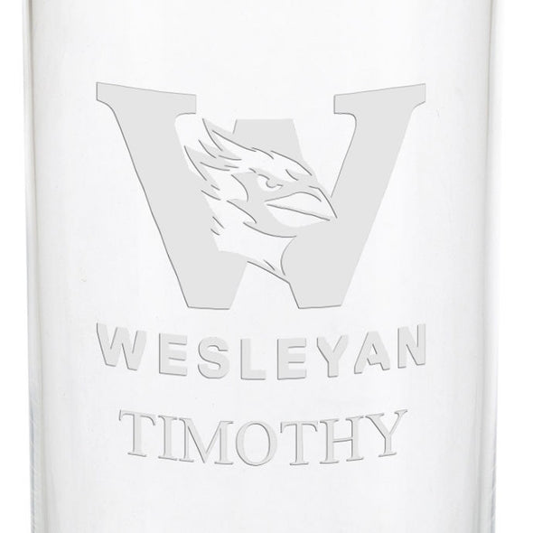 Wesleyan Iced Beverage Glasses - Set of 2 Shot #3