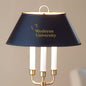 Wesleyan Lamp in Brass & Marble Shot #2