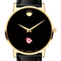 Wesleyan Men's Movado Gold Museum Classic Leather Shot #1