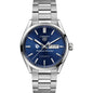 Wesleyan Men's TAG Heuer Carrera with Blue Dial & Day-Date Window Shot #2