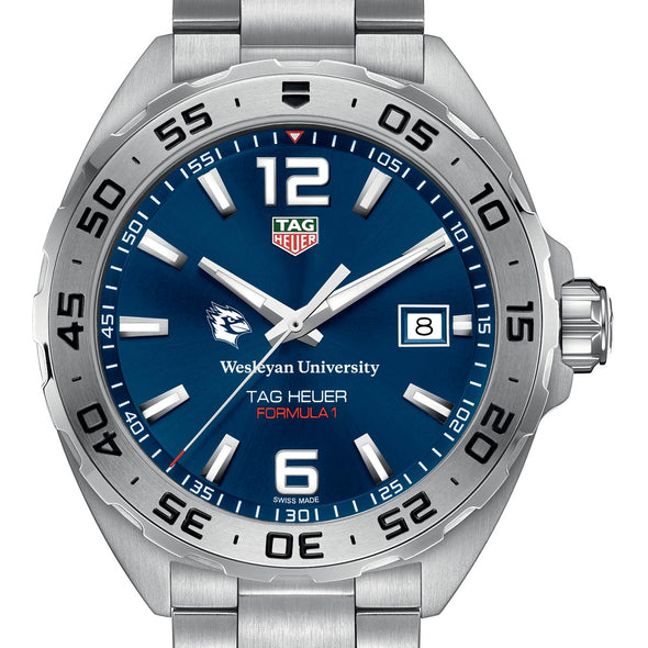 Wesleyan Men's TAG Heuer Formula 1 with Blue Dial Shot #1