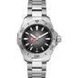 Wesleyan Men's TAG Heuer Steel Automatic Aquaracer with Black Dial Shot #2