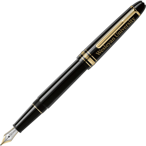 Wesleyan Montblanc Meisterstück Classique Fountain Pen in Gold Shot #1