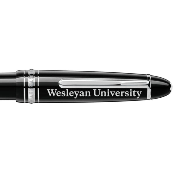 Wesleyan Montblanc Meisterstück LeGrand Ballpoint Pen in Platinum Shot #2
