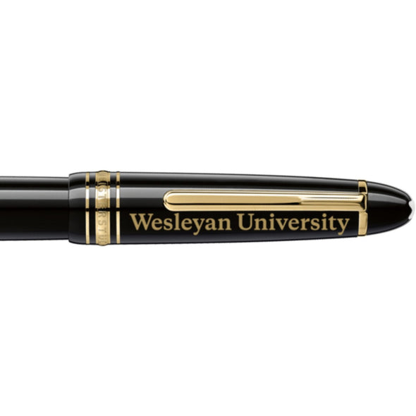 Wesleyan Montblanc Meisterstück LeGrand Rollerball Pen in Gold Shot #2