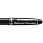 Wesleyan Montblanc Meisterstück LeGrand Rollerball Pen in Platinum Shot #2