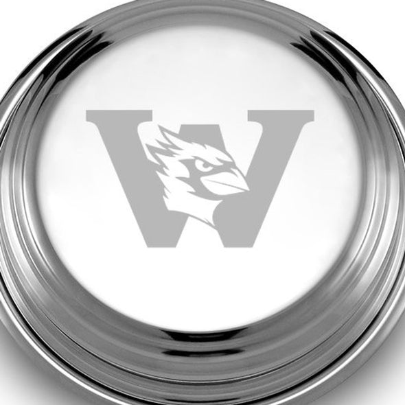 Wesleyan Pewter Paperweight Shot #2