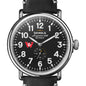 Wesleyan Shinola Watch, The Runwell 47 mm Black Dial Shot #1