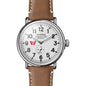Wesleyan Shinola Watch, The Runwell 47 mm White Dial Shot #2