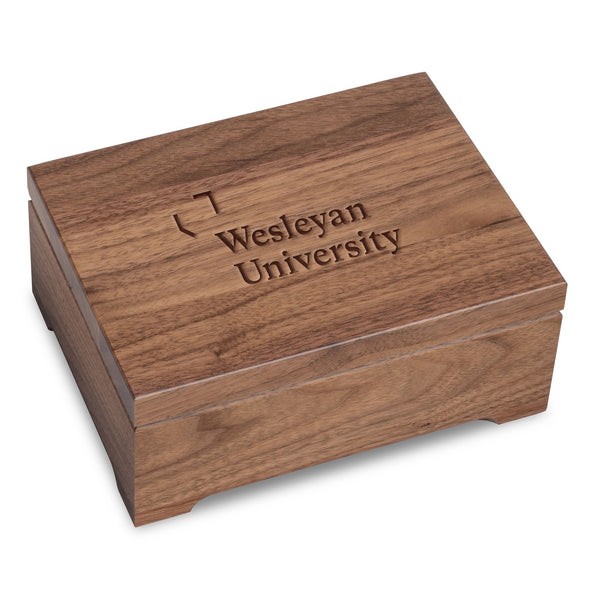 Wesleyan Solid Walnut Desk Box Shot #1