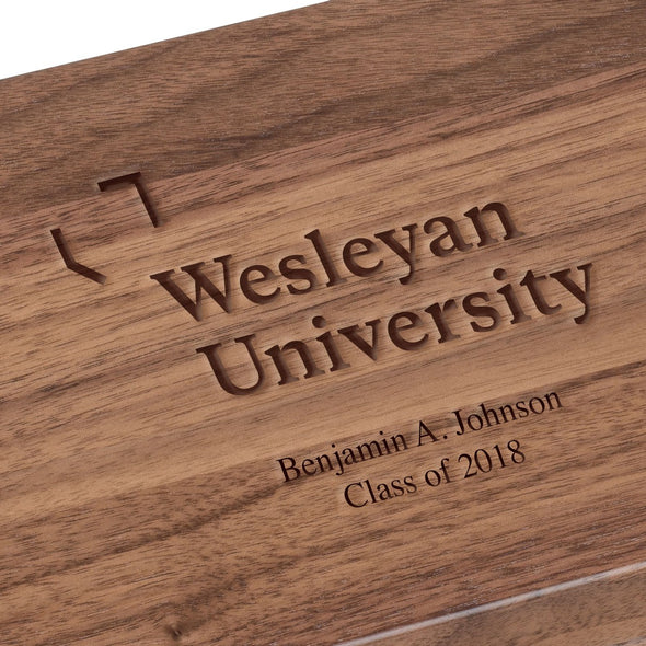 Wesleyan Solid Walnut Desk Box Shot #3