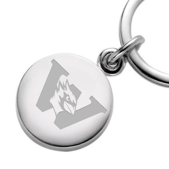 Wesleyan Sterling Silver Insignia Key Ring Shot #2