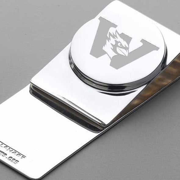 Wesleyan Sterling Silver Money Clip Shot #2
