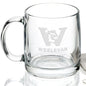 Wesleyan University 13 oz Glass Coffee Mug Shot #2