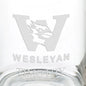 Wesleyan University 13 oz Glass Coffee Mug Shot #3